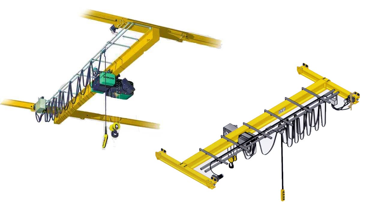 Slung Suspension Type Single Girder Overhead Cranes - Modular Crane 